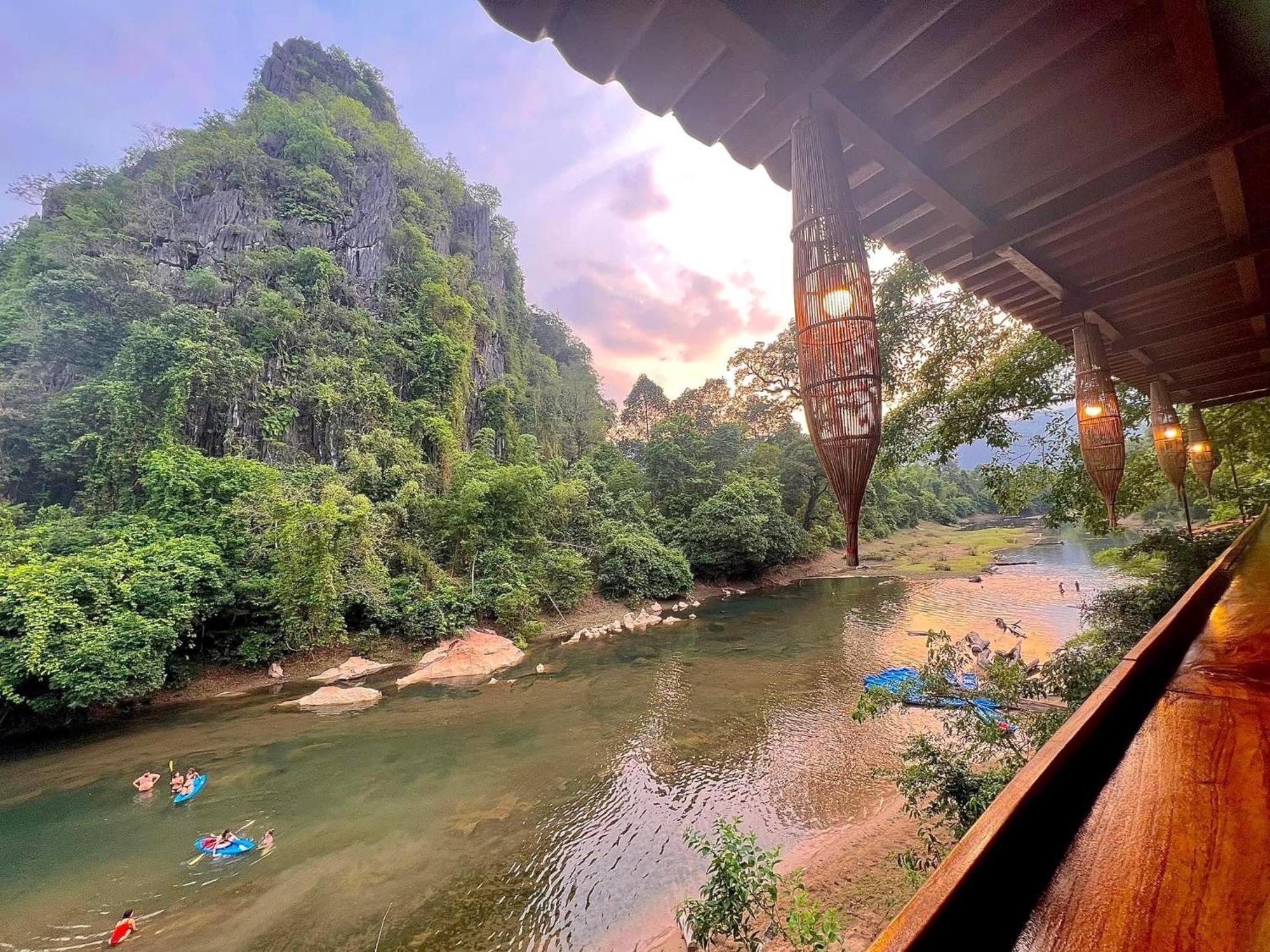 Springriver Resort Ban O المظهر الخارجي الصورة